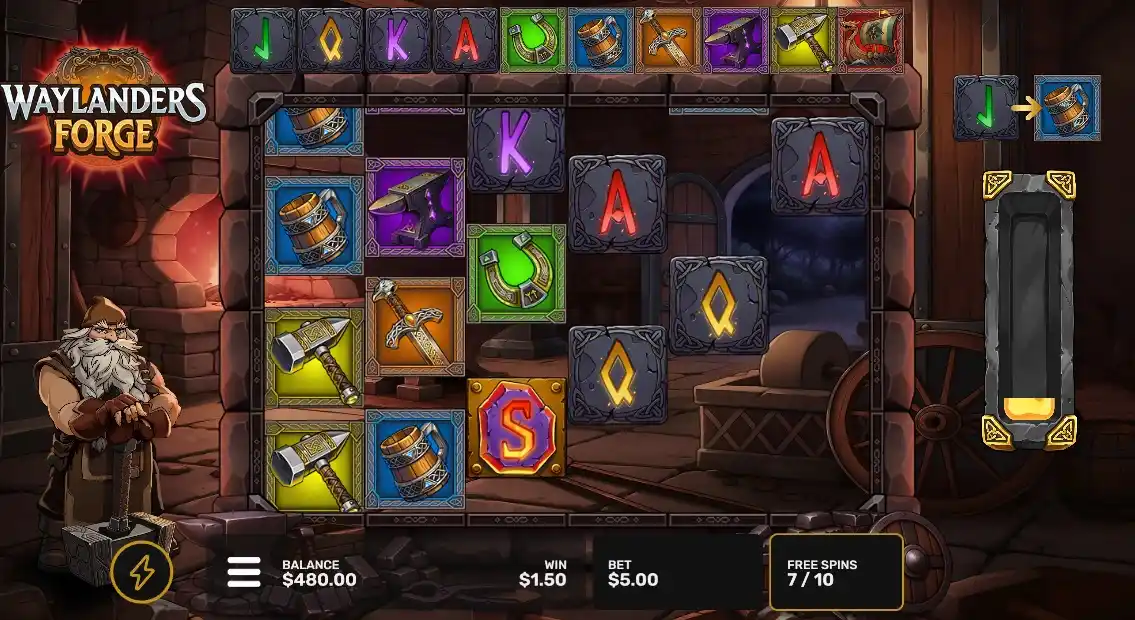 Symbols and Paytable